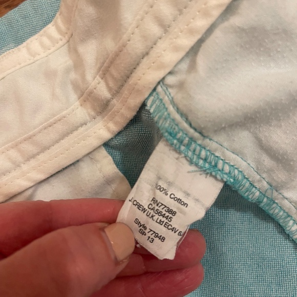 J. Crew Shorts Womens Size 00 Green City Fit Chino Casual Ladies - Picture 11 of 11